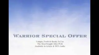 LAW OF ATTRACTION - WARRIOR SPECIAL OFFER - WSO