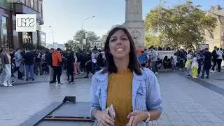 Vodim te na jedno mesto - Menjanje sličica kod terazijske česme