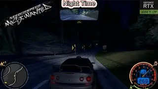 Need for Speed Most Wanted 2005 Mod | Night to Thunderstorm Weather Showcase