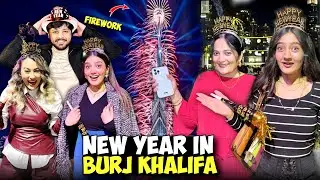 My Most Memorable New Year Ever!😍| Desi Gabru Ney Roast krdia 😱| Burj Khalifa Firework | Sistrology