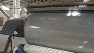 LLDPE Stretch Wrap Cast Film Production in Action