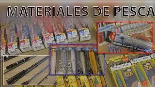 exposici&oacute;n materiales de pescar