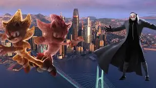Super Sonic & Super Shadow Vs. Professor Callaghan (Reuploaded)