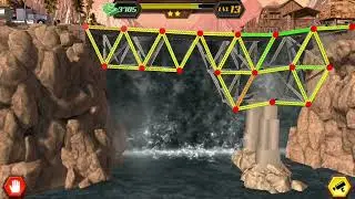 Extreme Bridge building | one point support bridge construction level 13 | Mahesh Adhikari plays