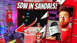 I got an SDW in SANDALS! First in the World - Flash - In The Groove 2