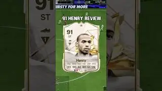 91 Henry Review in EA Sports FC 24 #shorts #short