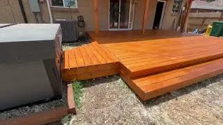 Denver - Wood Curved Deck