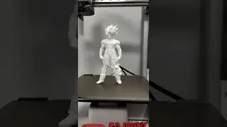 🚀 3D Printed Super Saiyan Goku #3DPrinting  #FDMPrinting #3DPrintedModel #Goku #DragonBallZ