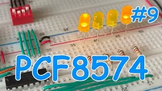 9. PCF8574 Port Expander, adding more pins to the ESP32 #modeltrains #electronics #arduino #howto