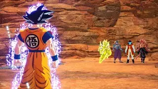 Goku UI Vs Super Villains! Dragon Ball Sparking Zero