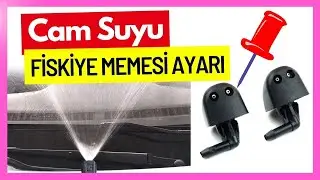 Cam silecek fıskiyesi yön ayarı nasıl yapılır?