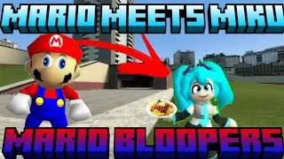 Mario meets Miku (Mario Bloopers)