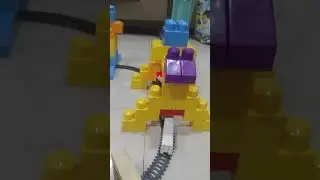 Amazing Train track -5 #diytrain #diy #ElevatedTrack #TrainBuild  #ModelTrain #ToyTrainRun #train