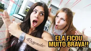 TATUEI O NOME DO REZENDE NO BRAÇO E ELA FICOU BRAVA!!