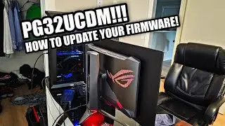 ASUS ROG SWIFT PG32UCDM | КАК ОБНОВИТЬ ПРОШИВКУ ДО ПОСЛЕДНЕЙ ВЕРСИИ