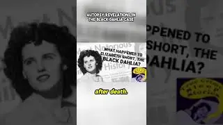 Autopsy Revelations in Black Dahlia Case | True Crime Sleep Stories #short #shorts #youtubeshorts