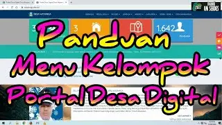 Panduan Menu Kelompok Portal Desa Digital