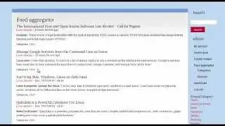Drupal aggregator rss feed