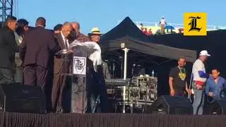 Ezequiel Molina sufre desmayo al iniciar prédica en la Batalla de la Fe