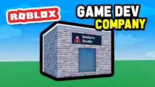 Making My Own GAME DEV COMPANY in Developer Tycoon (Roblox)