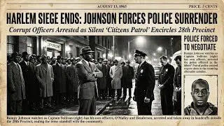 1965: Bumpy Johnson Surrounded The Corrupt Police Station With 500 Angry Citizens Then This Happened