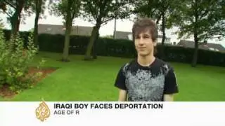 Iraqi 'teenager' faces UK eviction