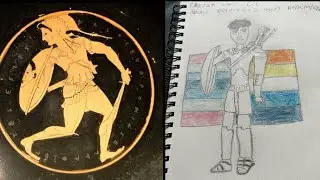 Trojan war OC! (Thank you for being on my channel) #art #greekmythology #theiliad #troy  #ilium #oc