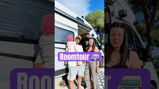 1 Jahr Vollzeit im Van als Familie | Ehrliche Roomtour 🚐 | E&K