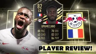 OP BEAST! 🔥 (82) INFORM (IF) UPAMECANO PLAYER REVIEW! - FIFA 21
