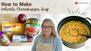 Cheeseburger Soup - Crock Pot or Dutch Oven