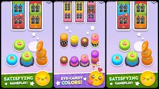 Cap Pile Sort Android Gameplay