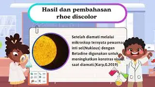 Laporan Video praktikum botum&mdash;sel tumbuhan&mdash;Rhoe discolor dan bawang merah