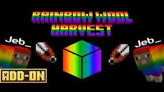 Rainbow Wool Harvest - Ultimate Minecraft Bedrock Addon (Official Spike Studios Project)