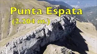 Punta Espata (2.204 m), desde Villanúa (Huesca), pasando por la Fuente del Paco; Pirineos-Montaña