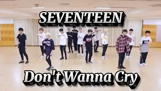 SEVENTEEN - Don't Wanna Cry (Slow Mirrored Dance Tutorial)