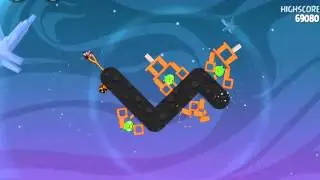 Прохождение Angry Birds Space. Эпизод Cold Cuts. Уровень 2-15