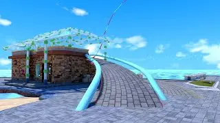 Atoll of Ether - Timelapse - VRChat World