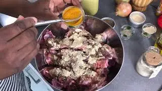Comment Faire La Viande De Chèvre /tabat Au Four