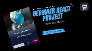 React Order App: A Beginner's Guide | React Project | App UI & Shopping Cart