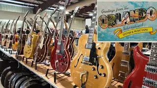 ORLANDO INTERNATIONAL GUITAR & MUSIC EXPO: Part. 1