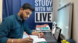 🔴 LIVE Study With Me | MBBS | 2-Hr Focus 📚| pomodoro