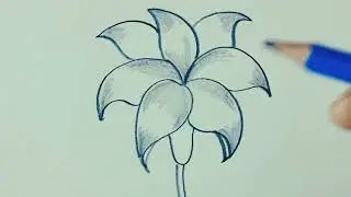 howtodraw flowersdrawing esaydrawing 