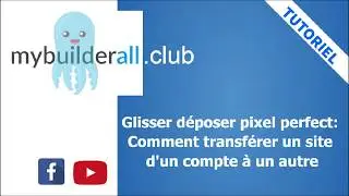 BUILDERALL FR: Comment transf&eacute;rer un site web d'un site d'un compte &agrave; un autre