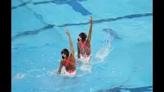 2023 11-12 Invitationals Youth Nationals USA Artistic Swimming Duet 🥇 | Santa Clara Aquamaids
