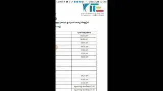 New Victers Time table 2021 | Edudaily