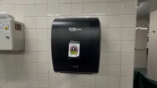 Pro Link Elite Automatic Towel Dispenser At The Great Wolf Lodge Water Park Grand Mound Washington 