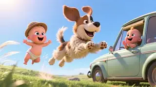 Magical Car Ride ABC 🚗🔤✨ | Kids Fantasy Song | Learn Letters with Gentle Travel Fun