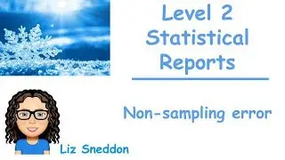 Non sampling error
