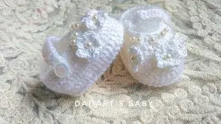 Sapatinho de crochê fácil