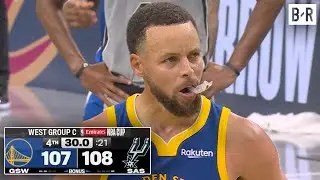 Final Seconds of Warriors vs. Spurs Ending | 2025 NBA Cup